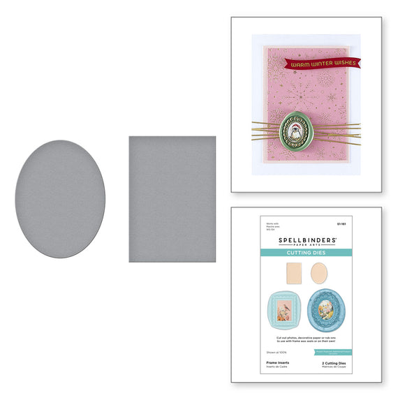 Frame Inserts Etched Dies for Coordinating Wax Seals