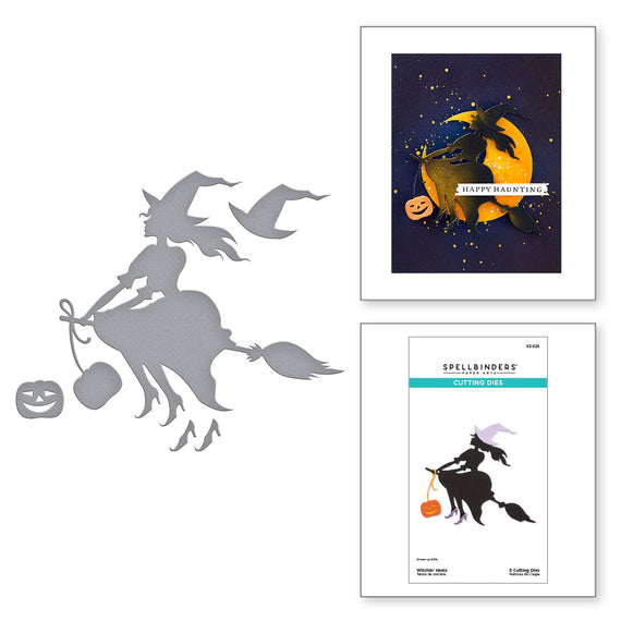 Witchin' Heels Etched Dies