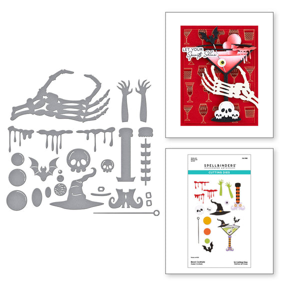 Boos! Cocktails Etched Dies