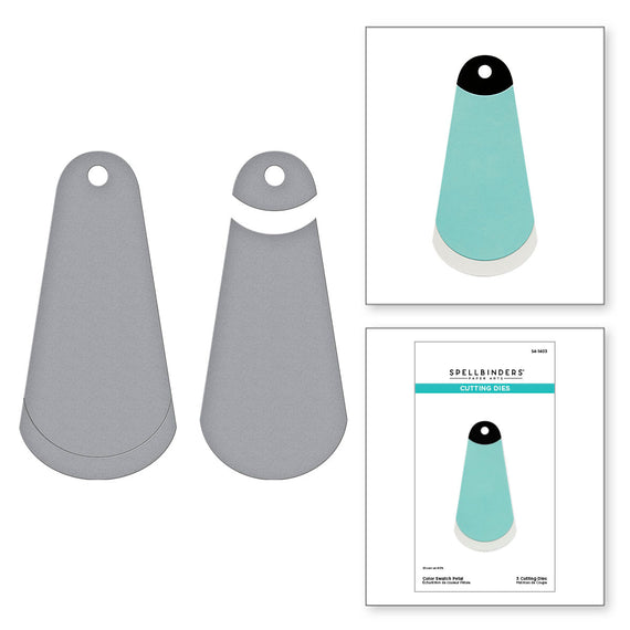 Color Swatch Petal Etched Dies