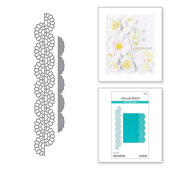 Eyelet Scallop Border Etched Dies from the Vivid Expressions Collection