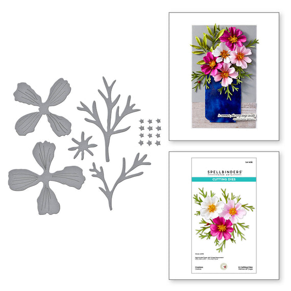 Cosmos Etched Dies by Susan Tierney-Cockburn