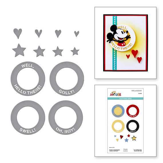 Frame & Sentiments Etched Dies