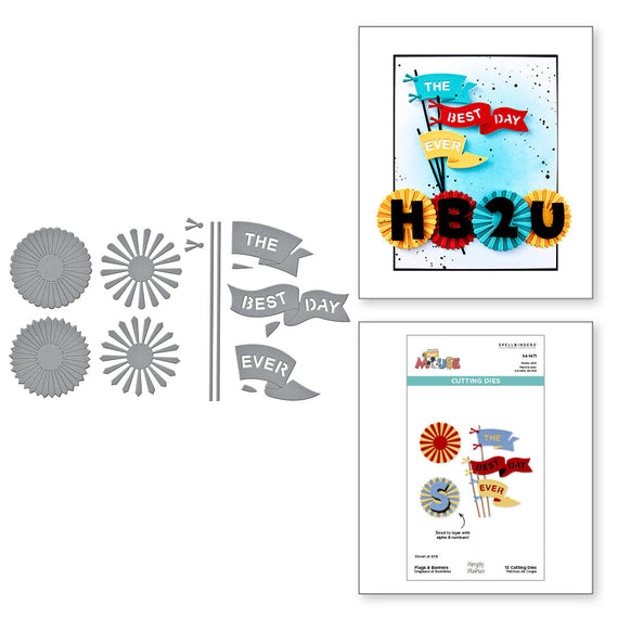 Flags & Banners Etched Dies