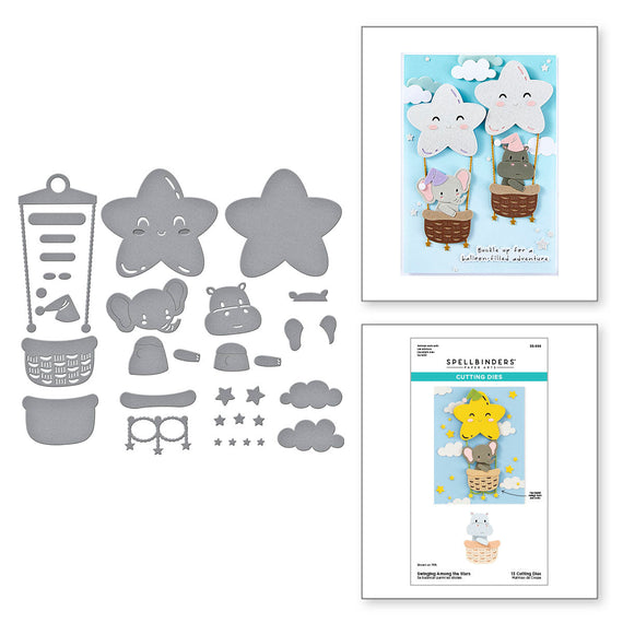 Swinging Among the Stars Etched Dies