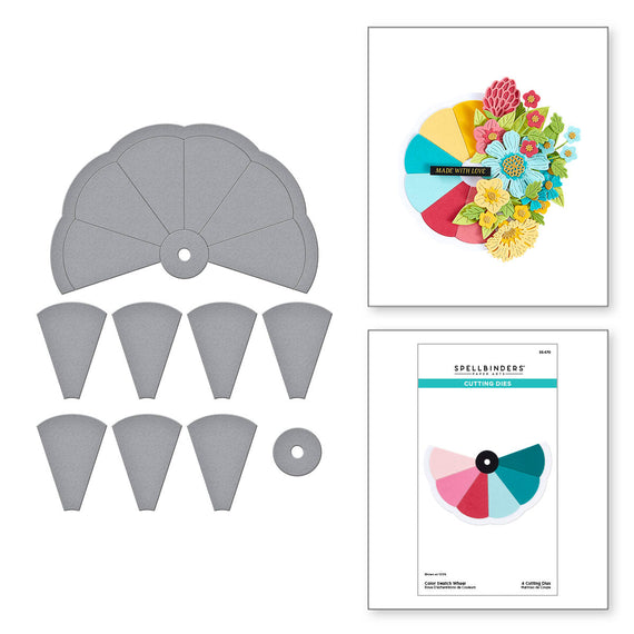 Color Swatch Wheel Etched Dies