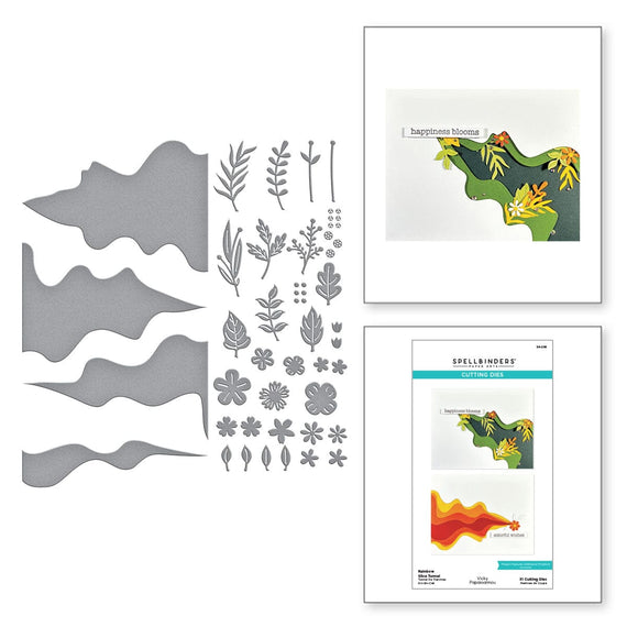 Rainbow Slice Tunnel Etched Dies by Vicky Papaioannou
