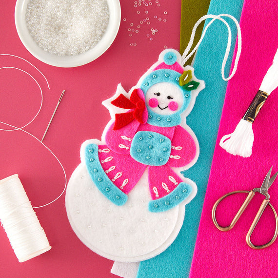 Festive Snowlady Etched Dies by Lolli & Grace
