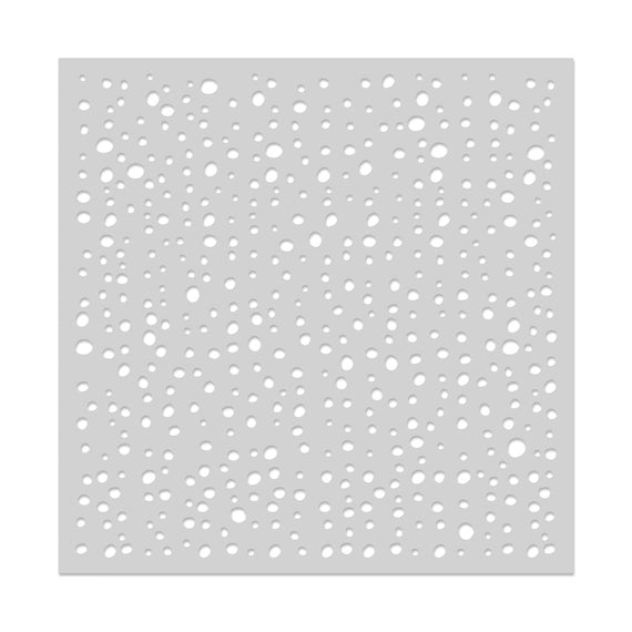 Hero Arts Sprinkled Dots Stencil