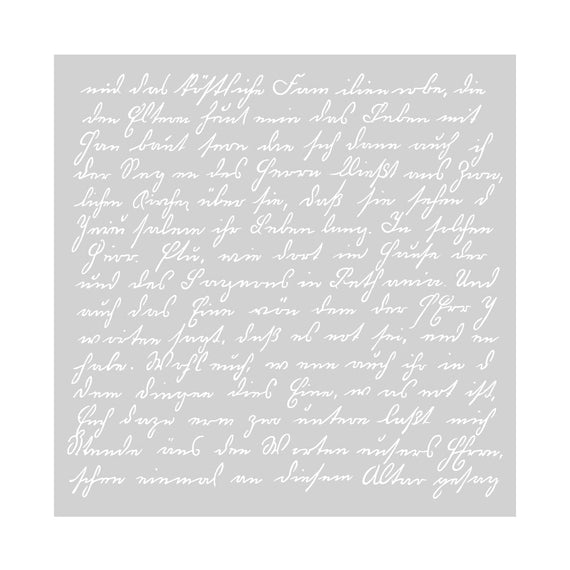 Hero Arts Script Stencil