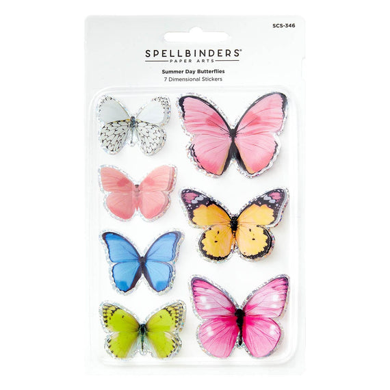 Summer Day Butterflies Stickers