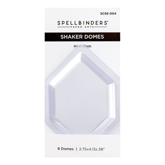 Hexi-Gem Shaker Dome - 6 Pack