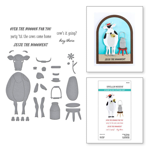 Hay There Clear Stamp & Die Set