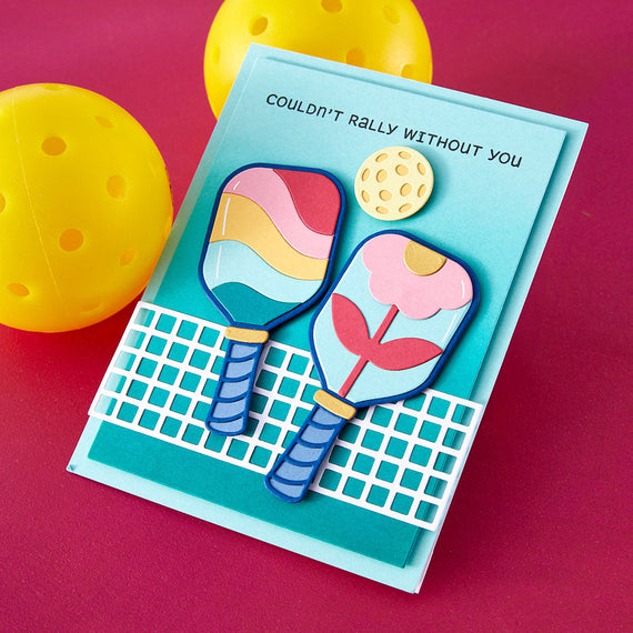 Born to Dink Clear Stamp & Die Set