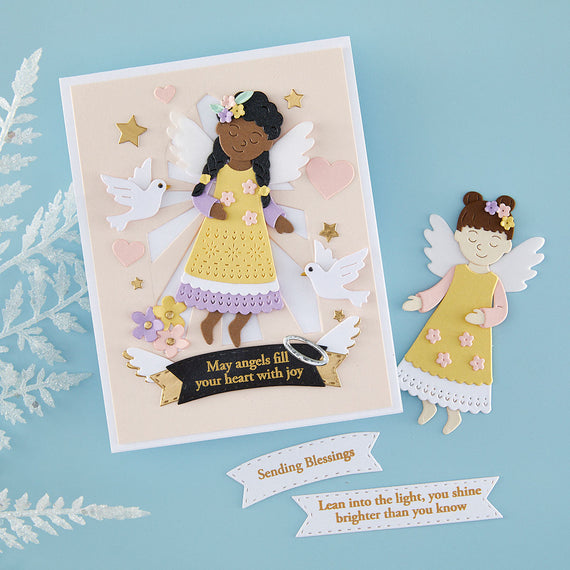 Everyday Blessings & Banners Stamp & Die Set by Bibi Cameron