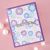 Holiday Harmony Stencil of the Month - finished card project