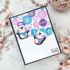 Holiday Harmony Stencil of the Month - card project 13