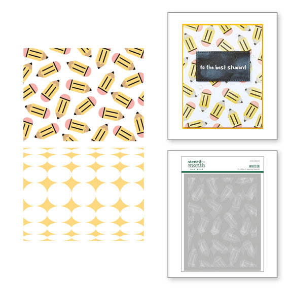 Write On - Stencil of the Month