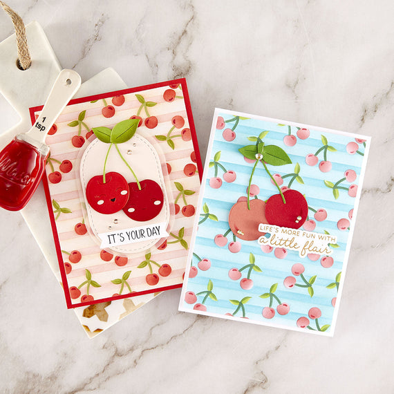 Cherry Chic - Stencil of the Month