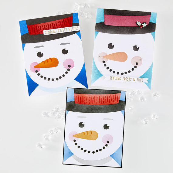 Frosty Wishes - Stencil of the Month