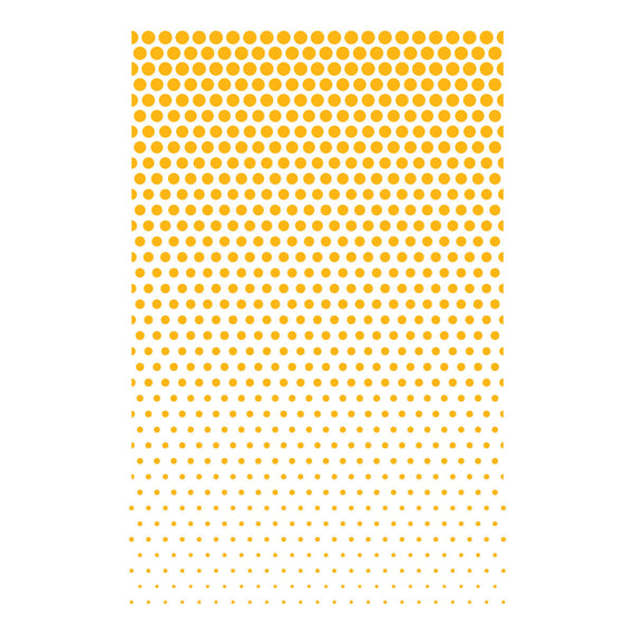 Layered Cascading Dots Stencil by Simon Hurley