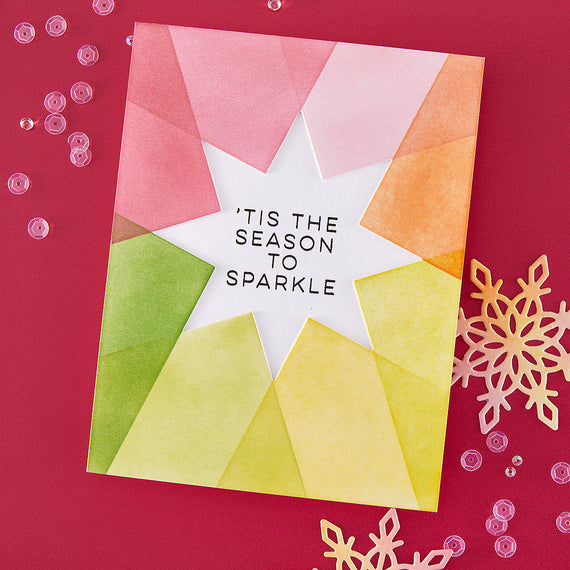 Color Layering Star Stencils