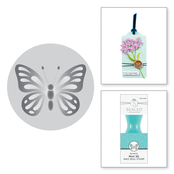 Butterfly Mini 3D Wax Seal