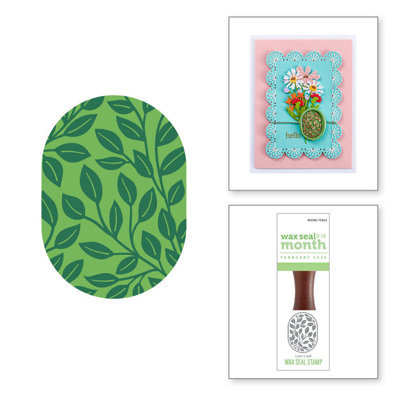 Lush Leaf -  Wax Seal of the Month (Seal Stamp Only)