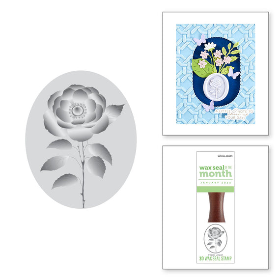 Floral Jewel - Wax Seal of the Month (Seal Stamp Only)