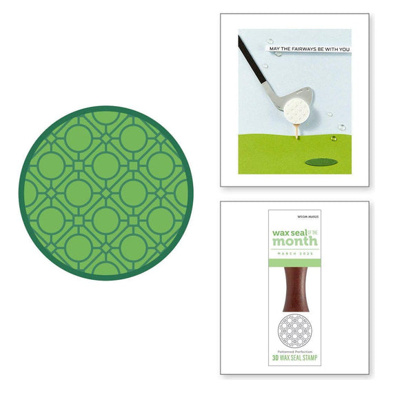 Patterned Perfection -  Wax Seal of the Month (Seal Stamp Only)