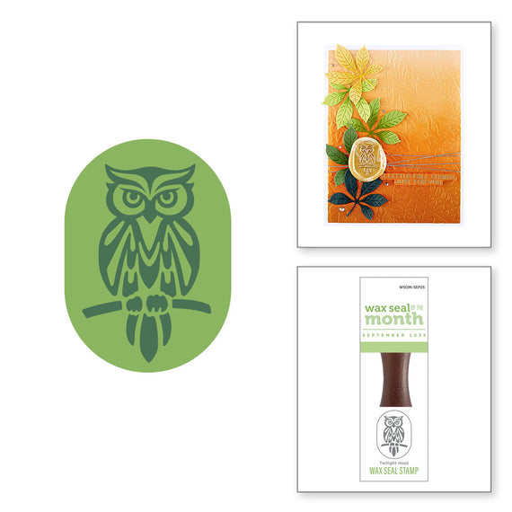 Twilight Hoot - Wax Seal of the Month (Seal Stamp Only)