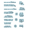 Cue the Merry Clear Stamp & Die of the Month - stamp and die set contents