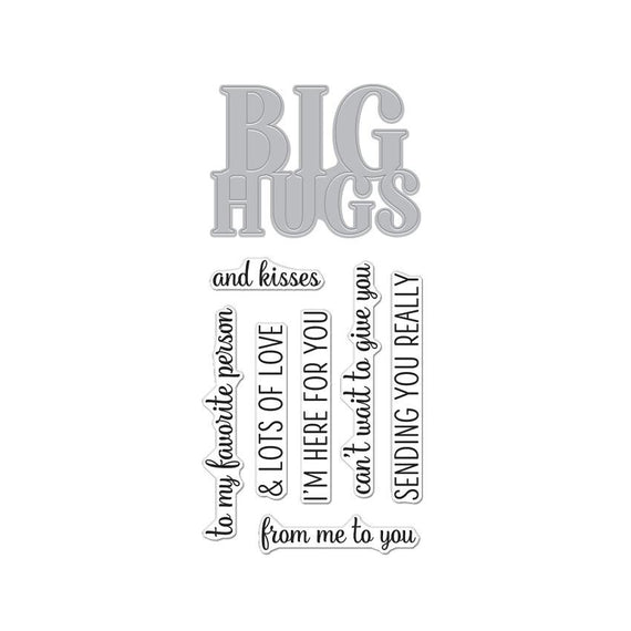 Big Hugs Stamp & Cut