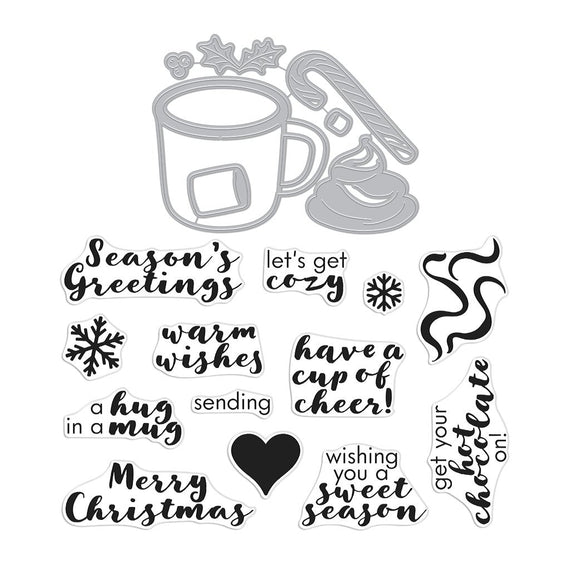 Hug in a Mug Stamp & Cut XL Set