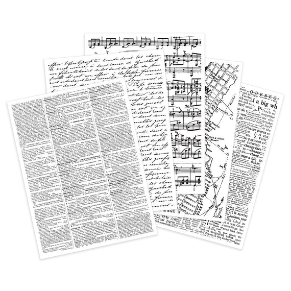 Collage Backgrounds Hero Transfers Set