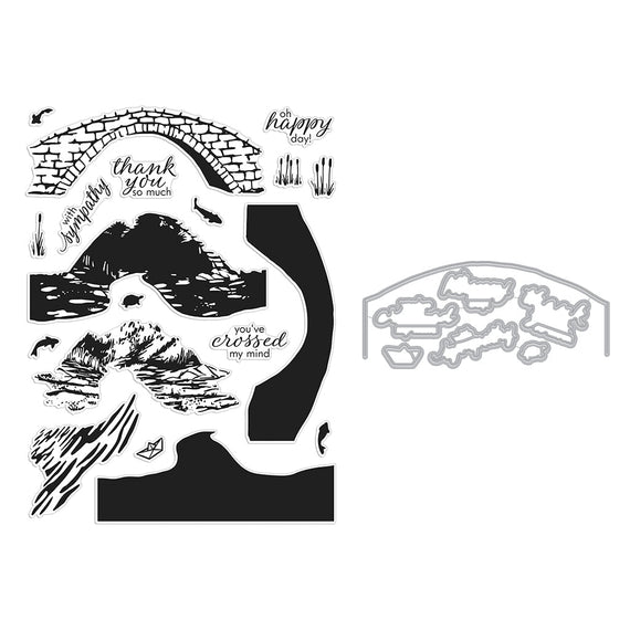 Stone Bridge HeroScape Stamp & Cut