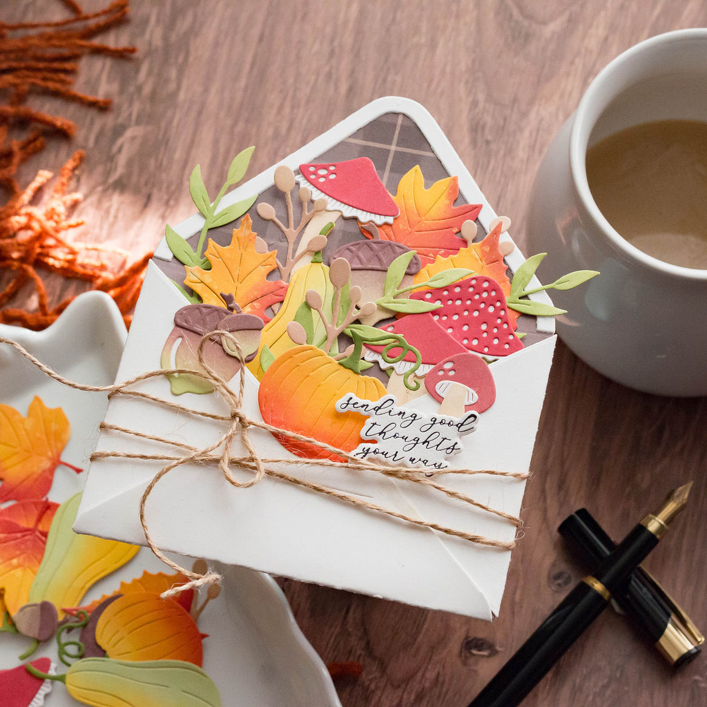 spellbinders Autumn Wonder Etched Dies from the Envelope of Wonder  Collection - Creative Escape