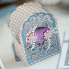 Enchanting Pocket Card, Tag and Envelope - APG Die of the Month (DOMAPG-DEC21) blue basket lifestyle photo