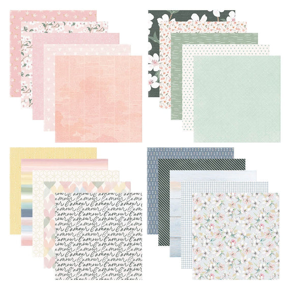 Rosie's Studio - Heartfelt 6x6" Designer Paper Pad