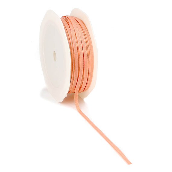 Vivant - Texture Salmon Narrow Ribbon - 21 yards