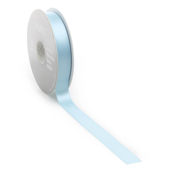 Vivant - Double Face Satin Turquoise Ribbon - 27 yards