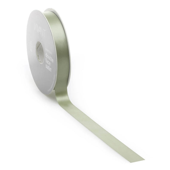 Vivant - Double Face Satin Green Gold Ribbon - 27 yards