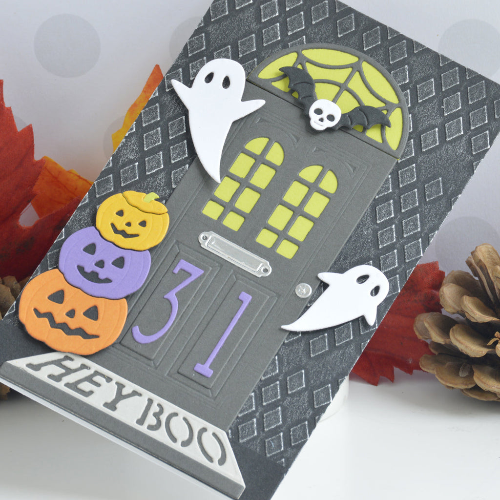 Open House Boo! Etched Dies from the Halloween Collection (S4-1139) Project Example 2