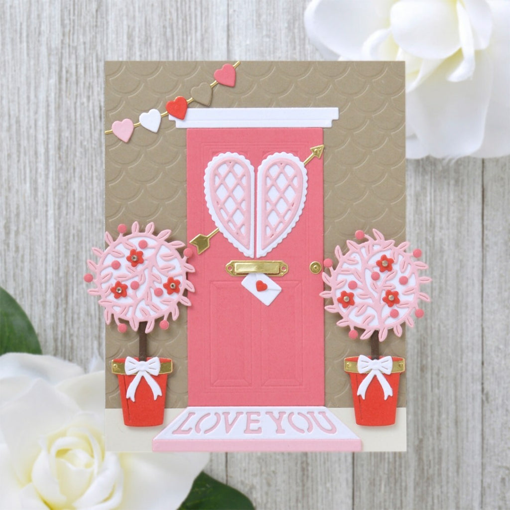 Open House Valentines Etched Dies from Love You More Collection (S3-429) Annie Williams Example