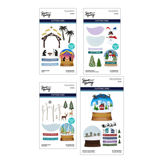 Simon's Snow Globe Dies Bundle by Simon Hurley