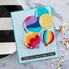 Color Block Balloons Etched Dies from the Birthday Celebrations Collection (S4-1201) lifestyle project example.