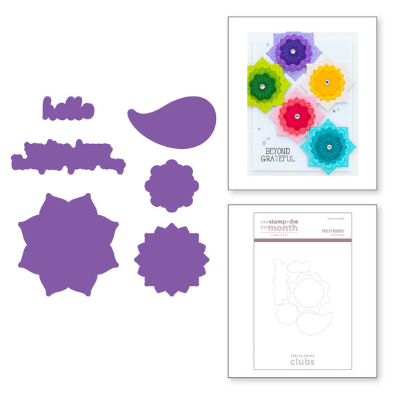 Paisley Bouquet  - (Dies Only)