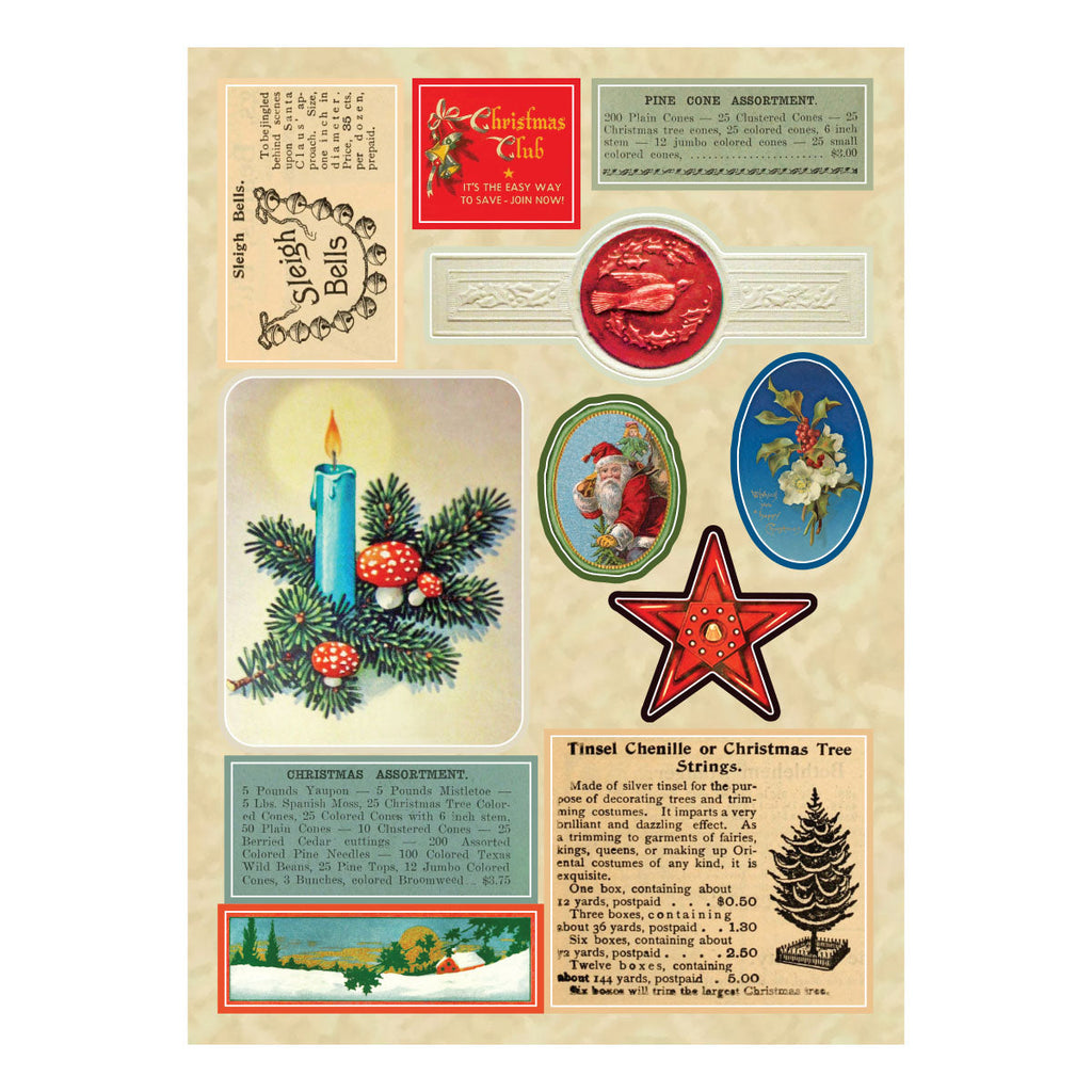Loving Christmas Wishes Sticker Pad from the Christmas Flea Market Finds Collection by Cathe Holden product image 12
