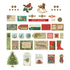 Jingle Bells Miscellany Printed Die Cuts from the Christmas Flea Market Finds Collection by Cathe Holden product image 1