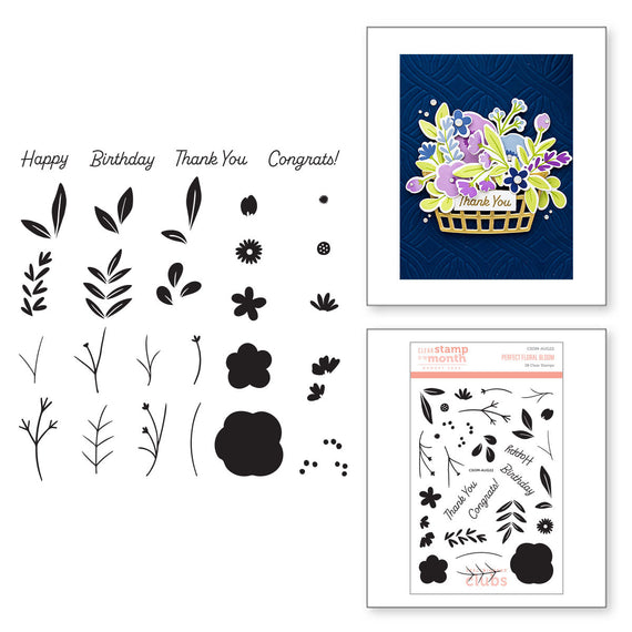 Perfect Floral Bloom - Clear Stamp of the Month